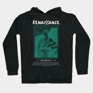 renaissance commander 2 green white Hoodie